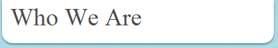 Who We Are